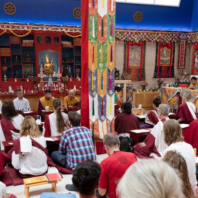 Prayer Ceremony met H.E. Tang Rinpoche en Lama Jigme